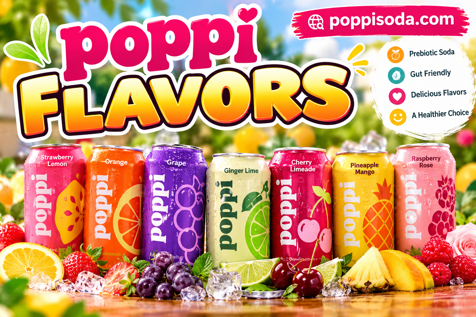 Poppi Flavors