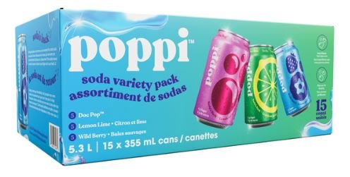 Poppi Prebiotic Soda Variety Pack 8 Pack: Flavors, Ingredients, Nutrition and More